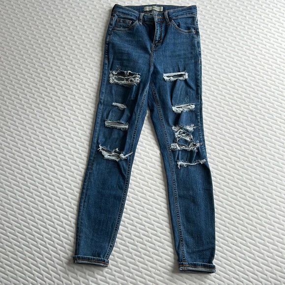 Great condition Top Shop high rise jeans - Picture 1 of 3